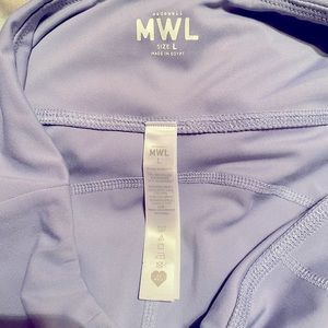 Madewell purple leggings